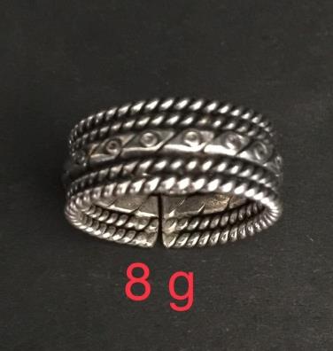 Thai Karen Hill Tribe Silver Ring 20RR179