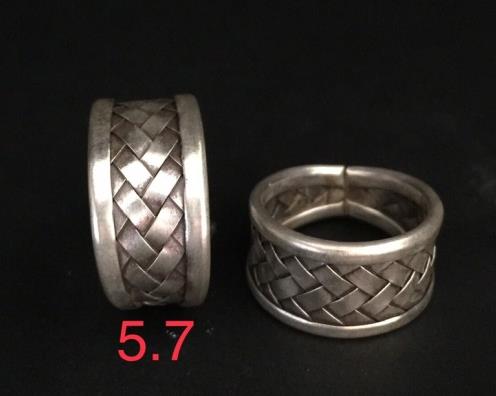 Thai Karen Hill Tribe Silver Ring 20RR202