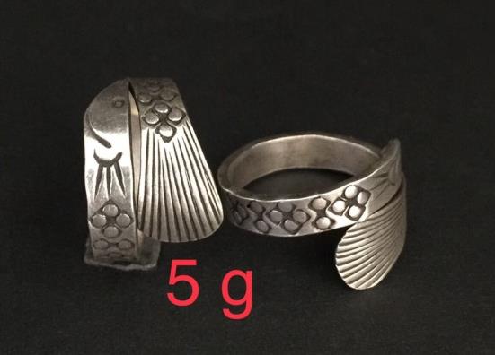 Thai Karen Hill Tribe Silver Ring 20RR211