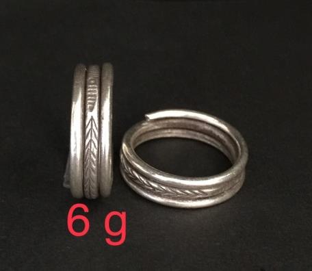 Thai Karen Hill Tribe Silver Ring 20RR217