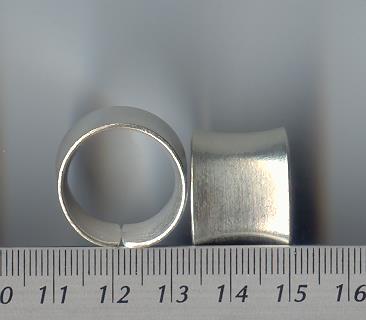 Thai Karen Hill Tribe Silver Plain Ring RR039 