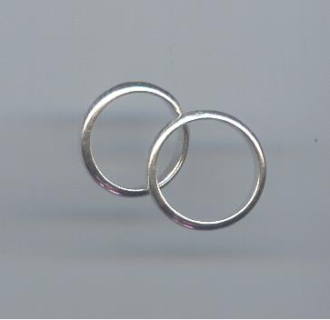 Thai Karen Hill Tribe Silver Plain Ring RR149 
