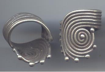 Thai Karen Hill Tribe Silver Ring RR206