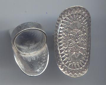 Thai Karen Hill Tribe Silver Ring RR215