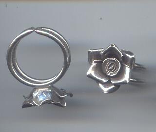 Thai Karen Hill Tribe Silver Ring RR228