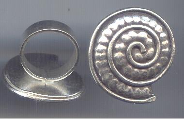 Thai Karen Hill Tribe Silver Ring RR260