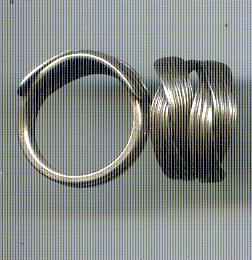 THAI KAREN HILL TRIBE SILVER RING RR281