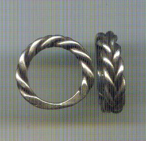 Thai Karen Hill Tribe Silver Ring RR292