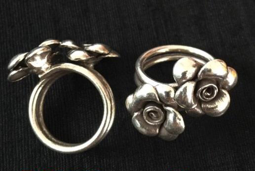 Thai Karen Hill Tribe Silver Ring RR322