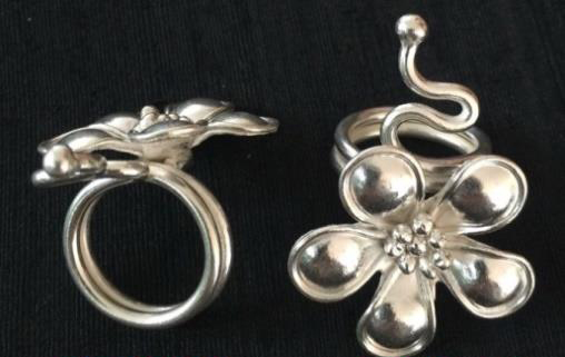 Thai Karen Hill Tribe Silver Ring RR328