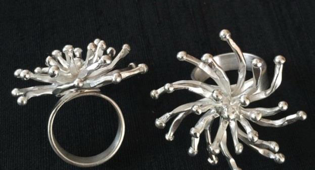 THAI KAREN HILL TRIBE SILVER RING RR330
