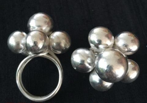Thai Karen Hill Tribe Silver Ring RR331