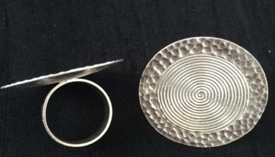 Thai Karen Hill Tribe Silver Ring RR335