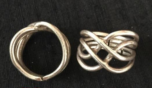 Thai Karen Hill Tribe Silver Ring RR348