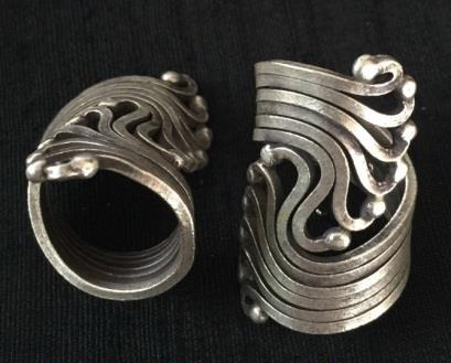 Thai Karen Hill Tribe Silver Ring RR352