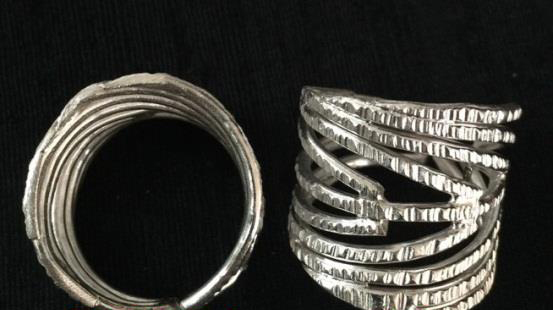Thai Karen Hill Tribe Silver Ring RR354