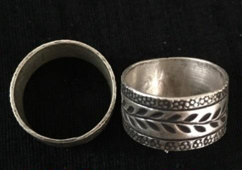 Thai Karen Hill Tribe Silver Ring RR383