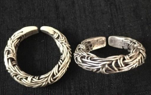 Thai Karen Hill Tribe Silver Ring RR407
