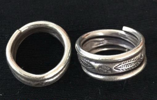 Thai Karen Hill Tribe Silver Ring RR422