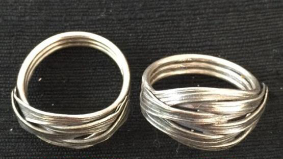 Thai Karen Hill Tribe Silver Ring RR430
