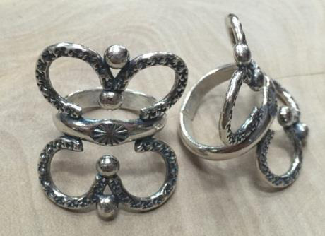 Thai Karen Hill Tribe Silver Ring RR435