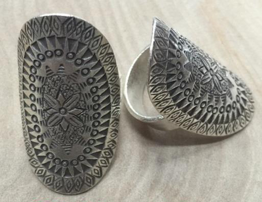 Thai Karen Hill Tribe Silver Ring RR438
