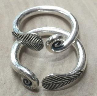 Thai Karen Hill Tribe Silver Ring RR454