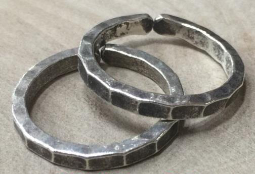 Thai Karen Hill Tribe Silver Ring RR468